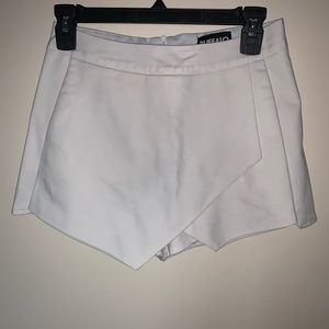 White Skort